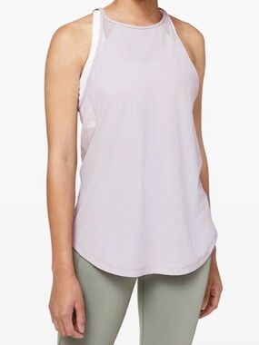 Lululemon Run Off-Route Tank Iced Iris Size 6